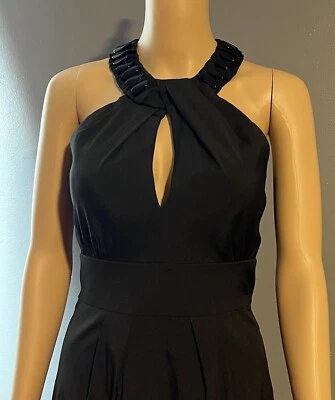 Donna Ricco cocktail dress  sleeveless size 10 Black - Image 1 of 4
