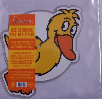 Hans Posegga / Flughand - Die Sendung mit der Maus-Ente [Shape Vinyl] (RSD 2023) - Bild 1 von 4