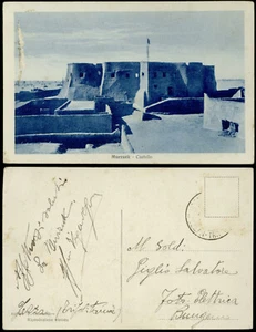 cartolina militare MARZUCK castello - Picture 1 of 1