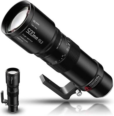 TTartisan 500mm F6.3 Telephoto Mirrorless Lens for Leica L SL TL panasonic Sigma - Image 1 of 4