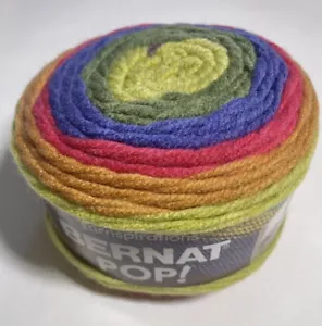 BERNAT POP! Garn 1-Kuchen. VOLLSPEKTRUM. Ich kombiniere Versand, Details lesen - Bild 1 von 4