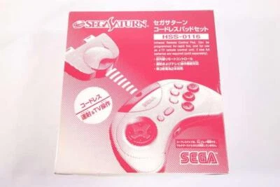 Sega Saturn Cordless Pad Set HSS-0116 Boxed Wireless Working Tested 1262 - Image 1 of 4