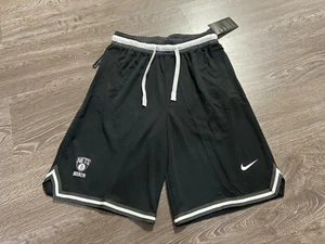 Nike Team Issue NBA Brooklyn Nets Authentic Dri-Fit Shorts AV0123-010 Mens S NEW - Picture 1 of 7