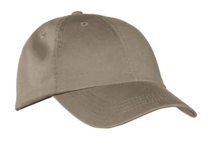 Port & Company CP78 Unisex 100% Washed Cotton Twill Unstructured Low Profile Cap - Picture 1 of 10