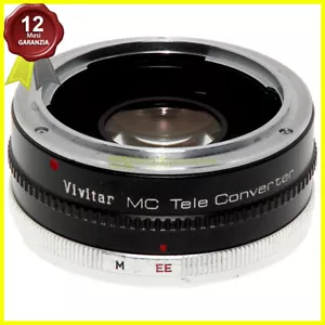 Focal Length Multiplier Vivitar 2x for Analog Konica SLR Cameras - Picture 1 of 3