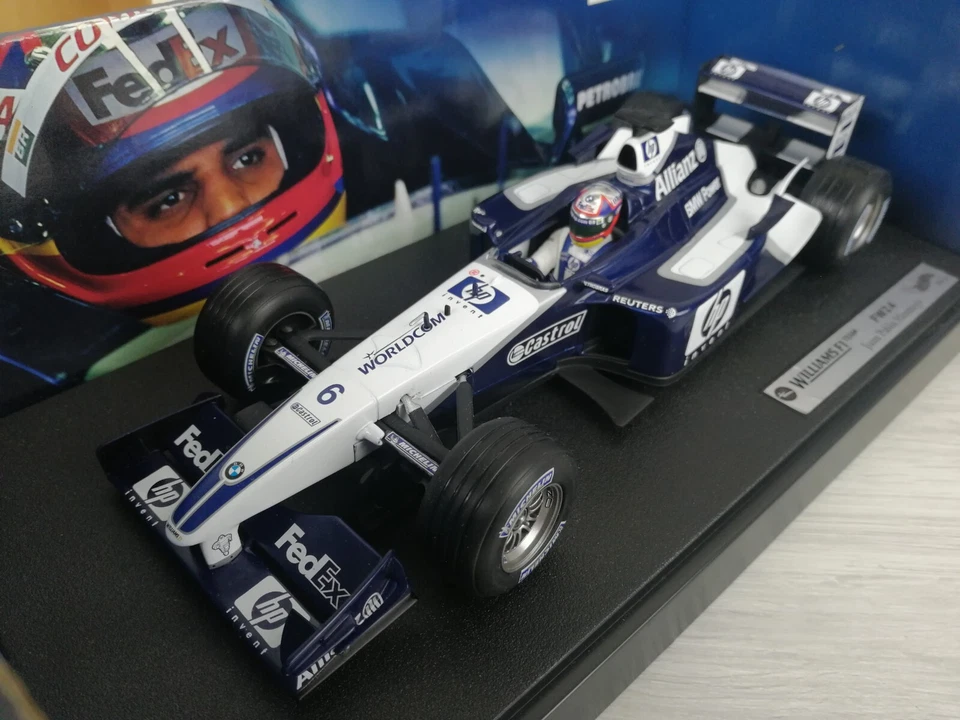 WILLIAMS FW-24 - JUAN PABLO MONTOYA - HOT WHEELS - F1 TEAM - 1:18 - MODELLINO - Immagine 1 di 4