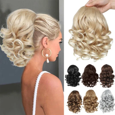 Extensión MEGA Garra de Mandíbula Gruesa Cola de Caballo Como Pelo Humano Cola de Caballo Clip en Cabello Foto 1 de 4