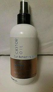 Home & Body Co Castor Oil Curl Refreshing Spray For Curly Hair 236ML - Imagen 1 de 1