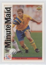 1994 Upper Deck World Cup Minute Maid Tomas Brolin #6