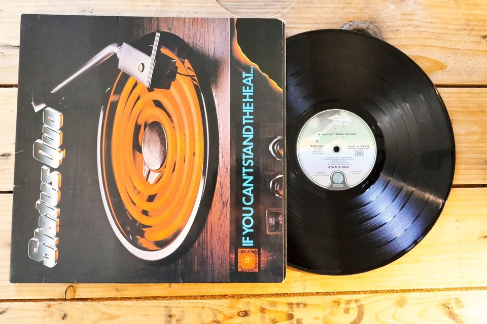 STATUS QUO IF YOU CAN'T STAND THE HEAT LP 33T VINYLE EX COVER EX ORIGINAL 1978 - Photo 1/1
