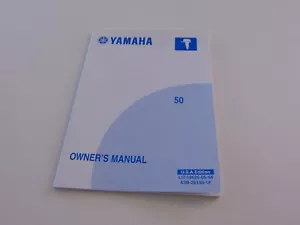 2007 Yamaha Outboard 50 HP 2-Stroke Owners Manual 50TR - Picture 1 of 4