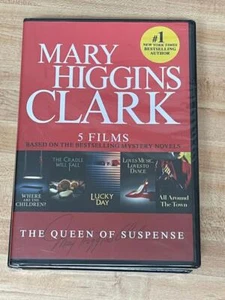 MARY HIGGINS CLARK QUEEN OF SUSPENSE 5 MOVIE COLLECTION BRAND NEW & SEALED - Imagen 1 de 1