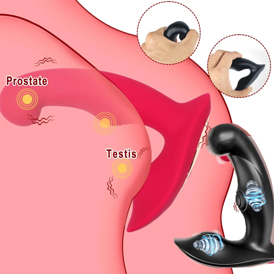 Elektrisch Vibrator Anal Plug Dildo Prostata Massagegerät Stöpsel Sexspielzeug - Bild 1 von 4