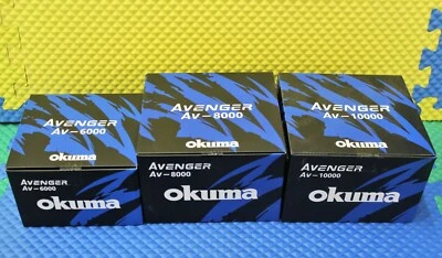 Okuma Avenger AV-6000, AV-8000, AV-10000 Spinning Reel CHOOSE YOUR MODEL! - Image 1 of 3