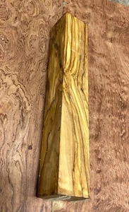 Italian olive hard wood piece 2x2x12 inch (Qty 1)#T - Picture 1 of 6