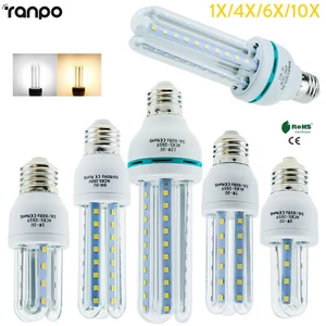 Led Corn Light Bulb U Tube Lights 220V Home Energy Saving Smd 2835 Pendant For - Picture 1 of 6