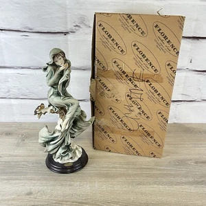 Winter Chill Giuseppe Armani Figurine Florence Italy Birds - Picture 1 of 14