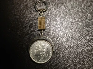 Genuine 1883-O Morgan Dollar Key Chain Dollar Has A Protective Coating For Wear - Picture 1 of 4