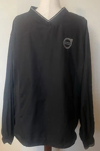 Volvo Jacke Windbreaker Pullover Erwachsene XLarge Schwarz Mantel Herren - Bild 1 von 6