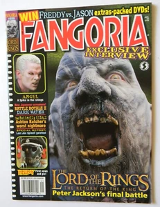 FANGORIA : ISSUE 229 : HORROR : LOTR/DARK WATER/BUTTERFLY EFFECT : 2004 : VG - Picture 1 of 6