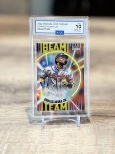 Ronald Acuna Jr Beam Team NICE 10 - Picture 1 of 2