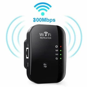 Extensor WiFi Repetidor WiFi Amplificador Inalámbrico Router Amplificador de Señal 300Mbps - Imagen 1 de 19