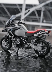 1:12 BMW R1250GS Alloy Racing Motorrad Modell Diecast Metall Street Bike Spielzeug Gif - Bild 1 von 26