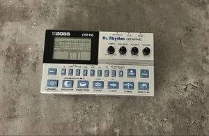 Boss DR-110 Dr. Rhythm Graphic Drum Machine - Vintage Analog Classic - Picture 1 of 3
