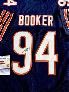 Austin Booker Signed Jersey Chicago Bears DE JSA Certified - Picture 1 of 1