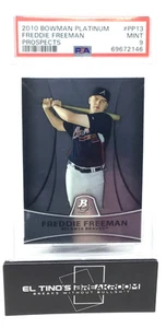 Freddie Freeman 2010 Bowman Platinum #PP13 Prospects PSA 9 Atlanta Braves - Imagen 1 de 2
