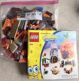 LEGO #3818 SpongeBob Bikini Bottom Undersea Party 100% Complete w/ Instructions