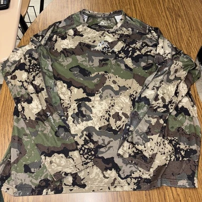 Pnuma Outdoors Shirt Veil Camo Pullover Men's Size 3XL Long Sleeve Base Layer - Image 1 of 4