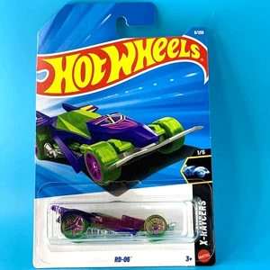 HOT WHEELS 2026 RD-06 TRANSLUCENT PURPLE 6/250 JJH84 X-RAYCERS M. JONES/N. PROCH - Picture 1 of 2