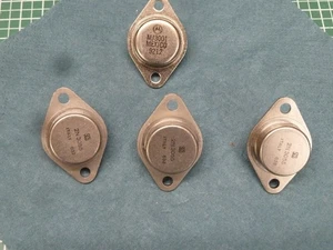 Transistor, MJ3001, 2N3055, Power Transistoren SGS u.a  insg. 4 Teile, Foto/Text - Bild 1 von 7