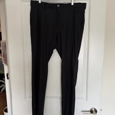 Pantalones de golf Adidas negros para hombre talla 34x32 Foto 1 de 2