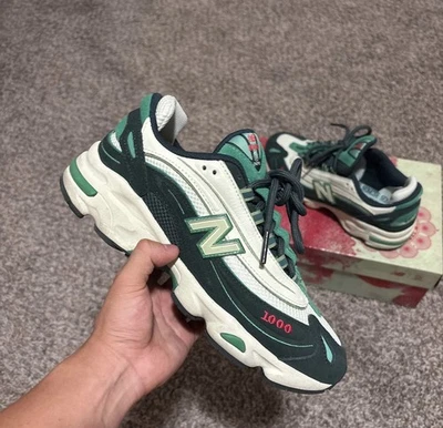 VNDS Size 9 - New Balance Concepts x 1000 Míle Green Suede Leather (M1000CN) - Image 1 of 4