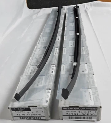 Juego de molduras laterales parabrisas delantero genuino derecho derecho izquierdo Nissan 300ZX Z32 90-96 T-Top OEM Foto 1 de 3