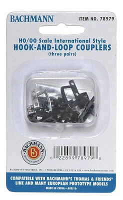 Bachmann 78979 HO Scale Hook And Loop Couplers - Image 1 of 4
