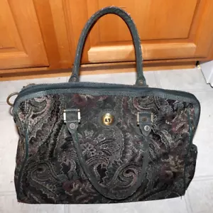 Vtg Leisure International Weekender Tapestry Bag Carry On Luggage Floral NWT - Picture 1 of 9