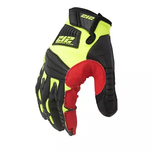 212 guantes de impacto Super Hi Vis, rojos y amarillos IMP-88 - Imagen 1 de 7
