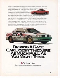 Oldsmobile Achieva SCX IMSA Firehawk Rennwagen Print-Anzeige 1992 / - Bild 1 von 1