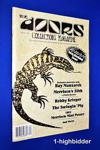 Revista Doors Collectors 1993 Fanzine Paris Morrison Celebración Manzarek ¡COMO NUEVO! - Imagen 1 de 12