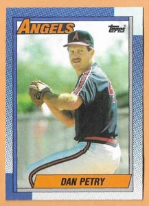 Dan Petry Angels #363 - Topps casi nuevo-como nuevo 1990 - Imagen 1 de 2