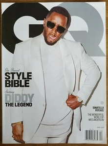 GQ MAGAZINE APR 2018 P DIDDY COVER + STYLE BIBLE, WES ANDERSON, VERSACE - Picture 1 of 1