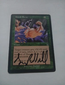 Muscle Burst ARTIST PROOF Edición Odyssey Firmado por Gary Ruddell - Imagen 1 de 2