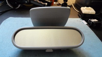 VW VOLKSWAGEN BEETLE 98 99 00 01 ESPEJO RETROVISOR MANUAL LUCES ATENUADAS GRIS Foto 1 de 4