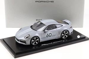 1:18 Spark Porsche 911 (992) Sport Classic Coupè SPORTS Grigio 2022 Wap Dealer - Foto 1 di 4
