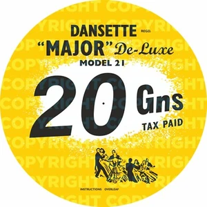 SCHEDA ISTRUZIONI DANSETTE MAJOR DELUXE MODEL 21 - SCHEDA PREZZI - SCHEDA 250GM - Foto 1 di 2