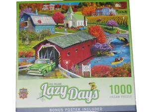 1000 Piece Jigsaw Puzzle Lazy Days Marie August-Anderson Picture Insert 27x19 - Bild 1 von 6