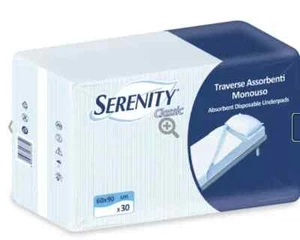 120 Traverse assorbenti Serenity Classic 60x90cm - Foto 1 di 1